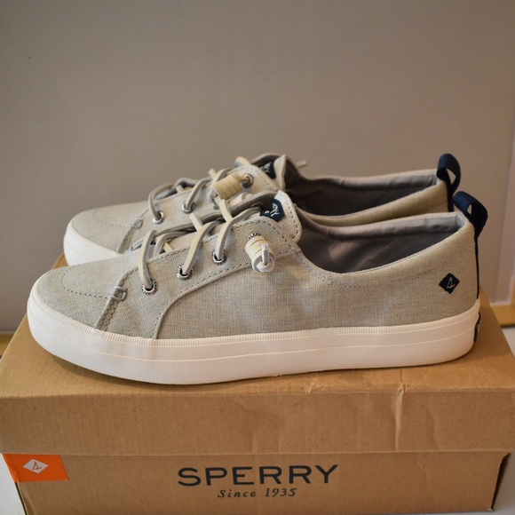 sperry crest vibe washed linen